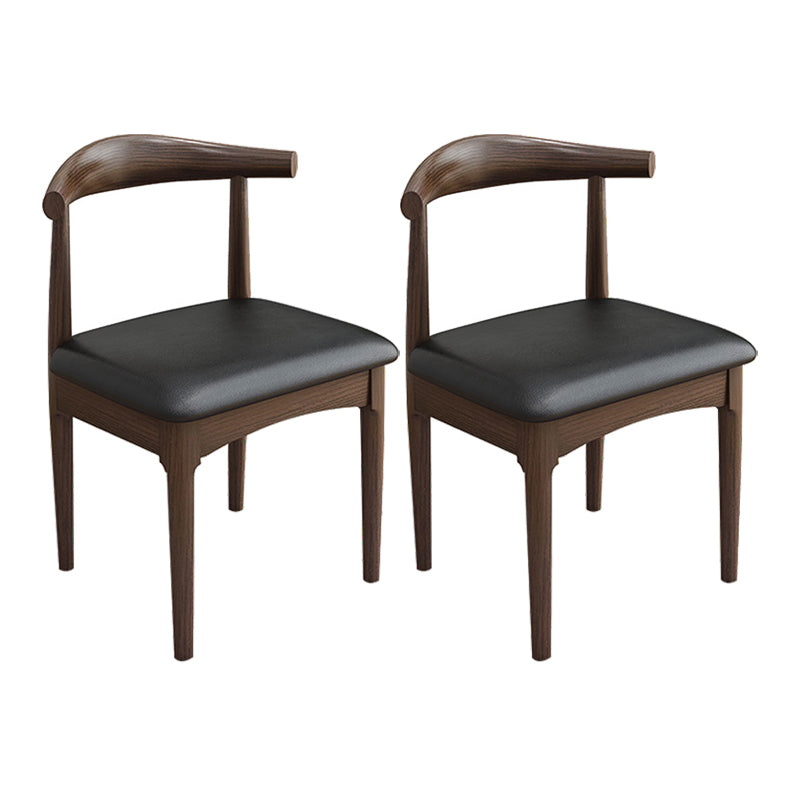 Industrial Upholstered Side Chairs Open Back Dining Side Chair