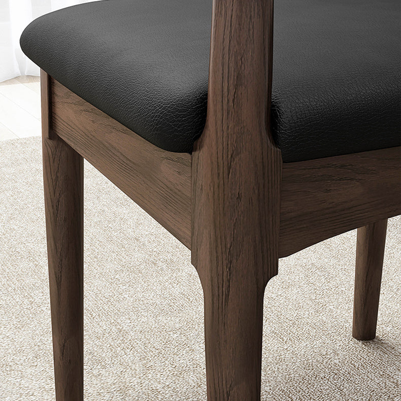 Industrial Upholstered Side Chairs Open Back Dining Side Chair