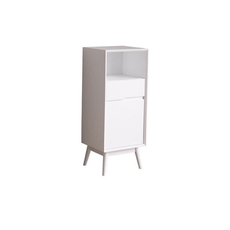 Modern Accent Cabinet with Drawers 13.77" Wide Side Cabinet 1 Door