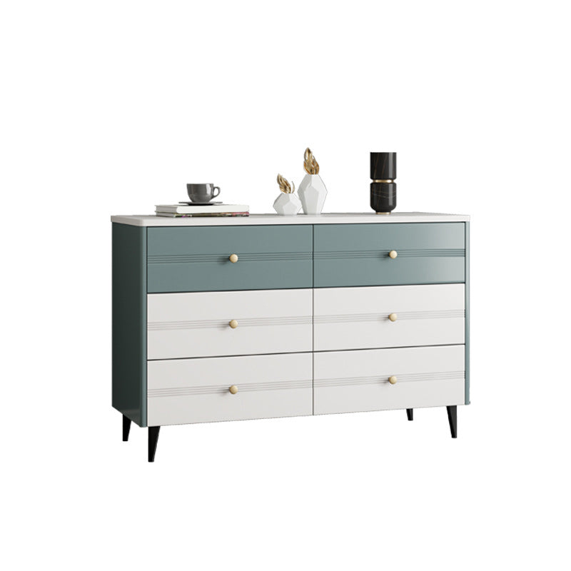 Modern Rectangle Accent Chest with Drawer Water Resistant Chest