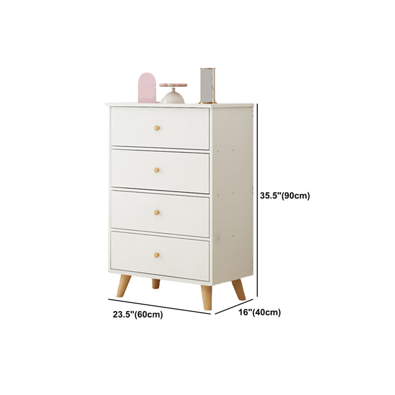 Rectangle Accent Chest with Drawers Wooden Straight Legs Chest