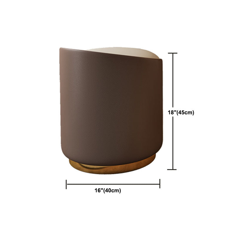 Contemporary Faux Leather Vanity Tables 4 Drawer Glass Top Makeup Vanity Desk