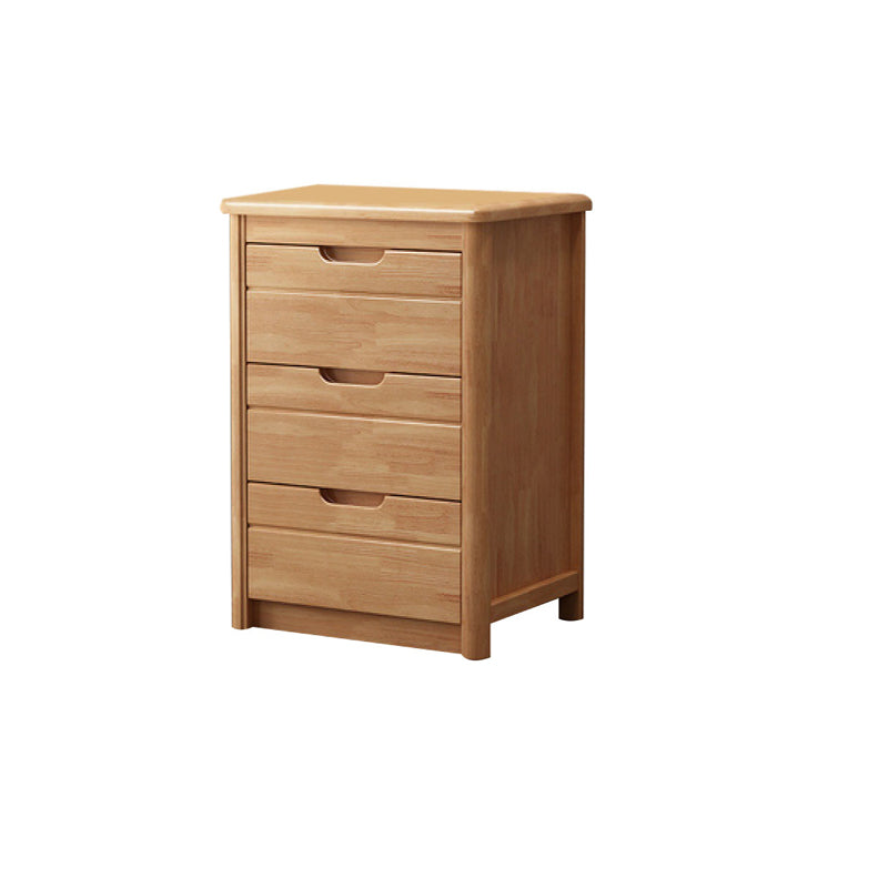 3 / 4 / 5 Drawers Lingerie Chest Vertical Solid Wood Storage Chest for Bedroom
