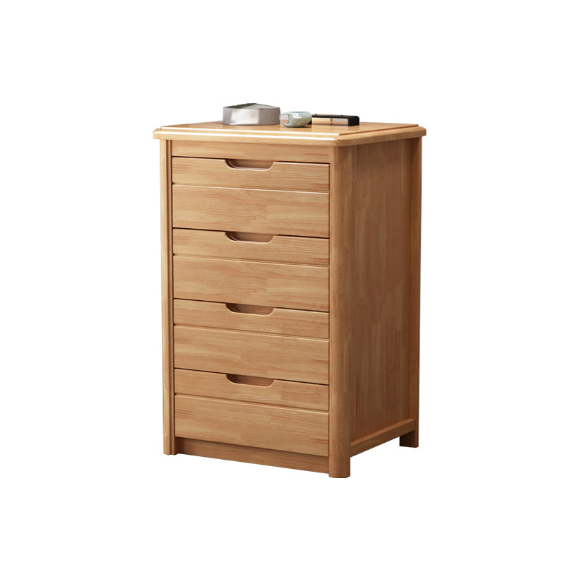 3 / 4 / 5 Drawers Lingerie Chest Vertical Solid Wood Storage Chest for Bedroom