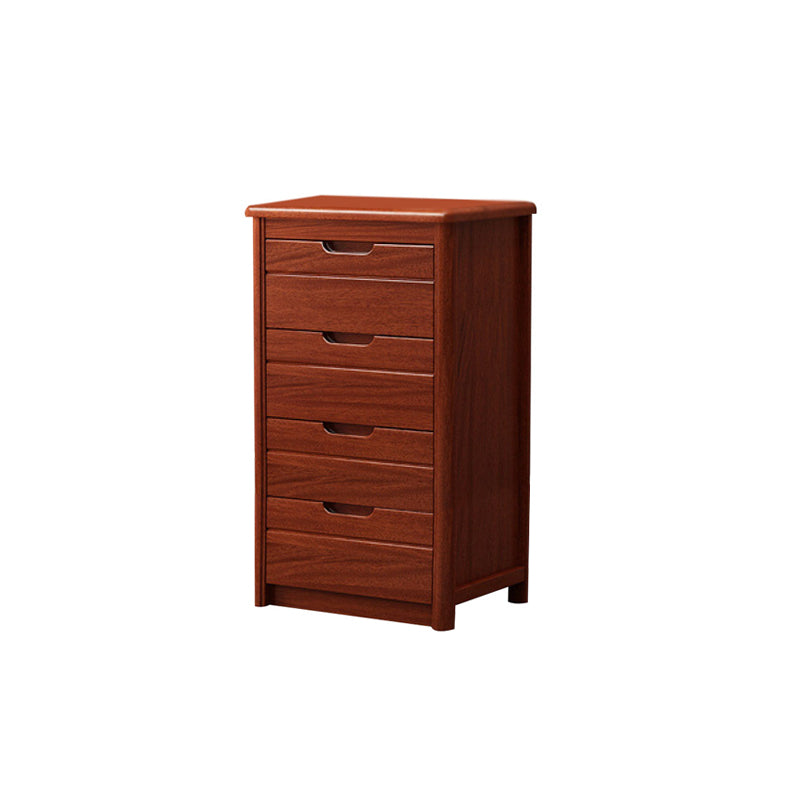 3 / 4 / 5 Drawers Lingerie Chest Vertical Solid Wood Storage Chest for Bedroom