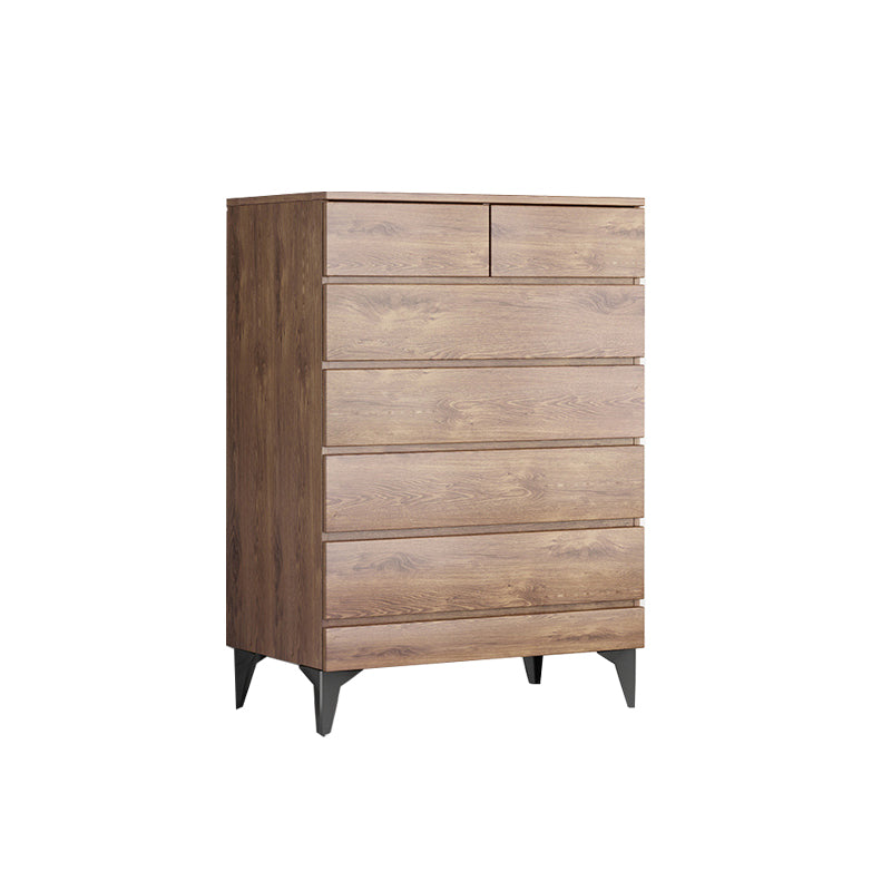 16" W Lingerie Chest Vertical Wood Storage Chest with Drawers for Bedroom