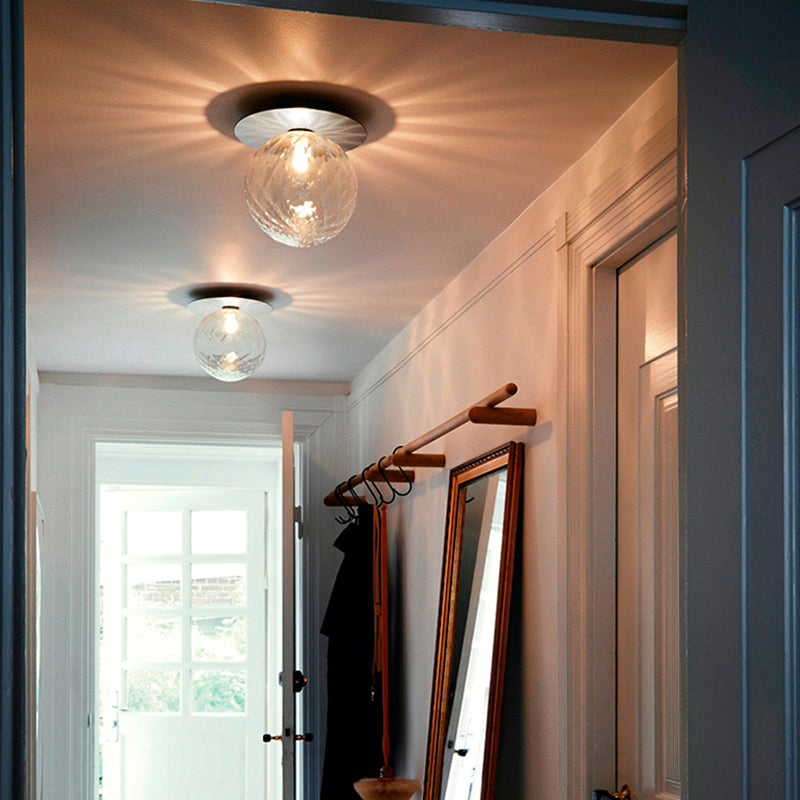 Contemporary Wall Sconce Lighting Creative Glass Ball Wall Light Fixture