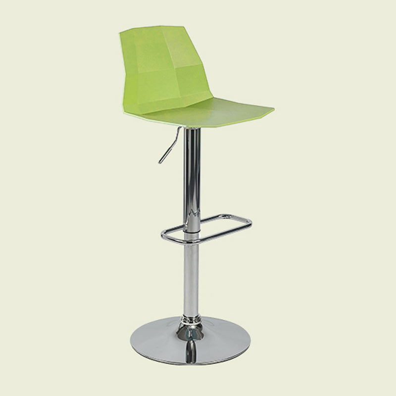 Plastic Adjustable Counter Bar Stool Modern Indoor Counter Stool with Swivel