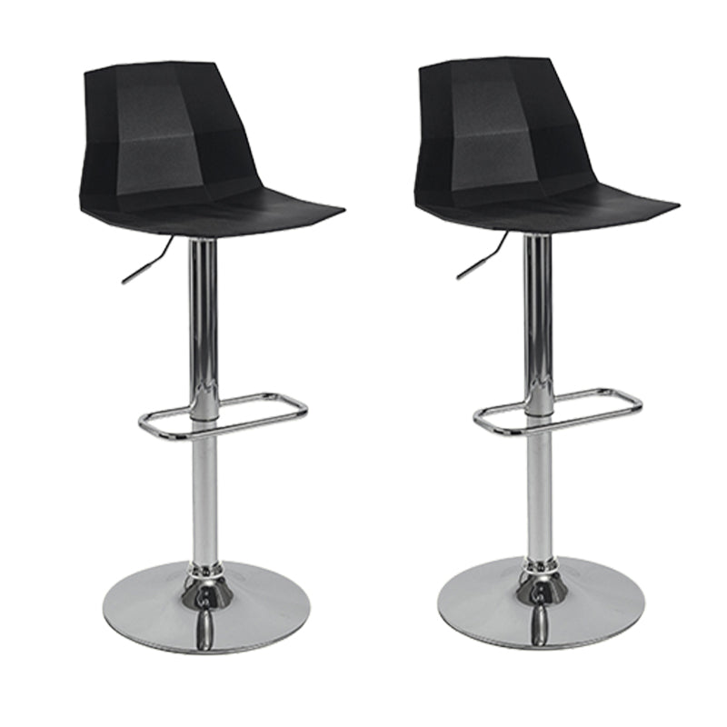 Plastic Adjustable Counter Bar Stool Modern Indoor Counter Stool with Swivel