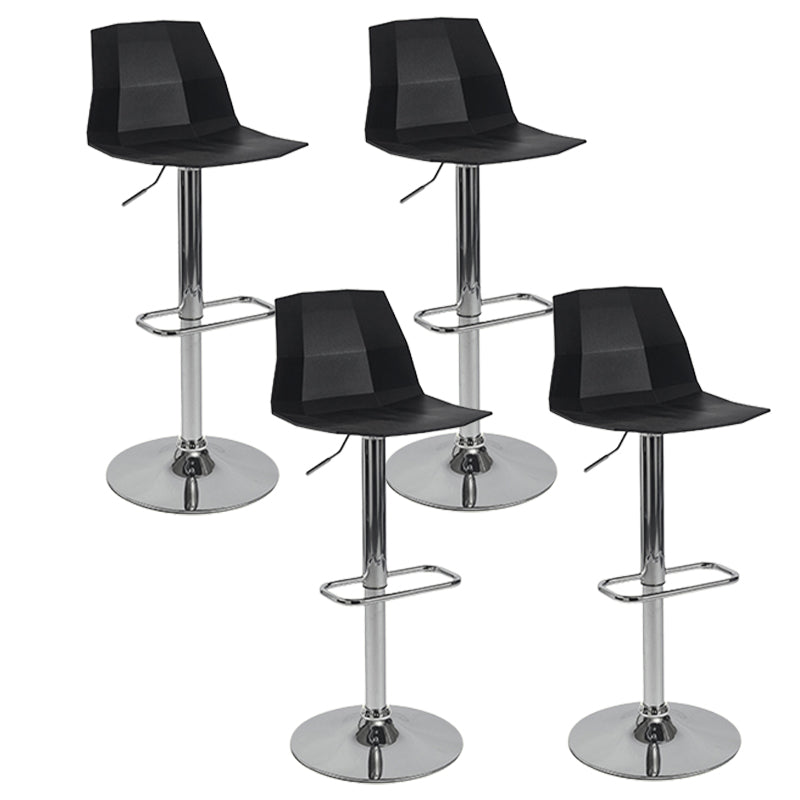 Plastic Adjustable Counter Bar Stool Modern Indoor Counter Stool with Swivel