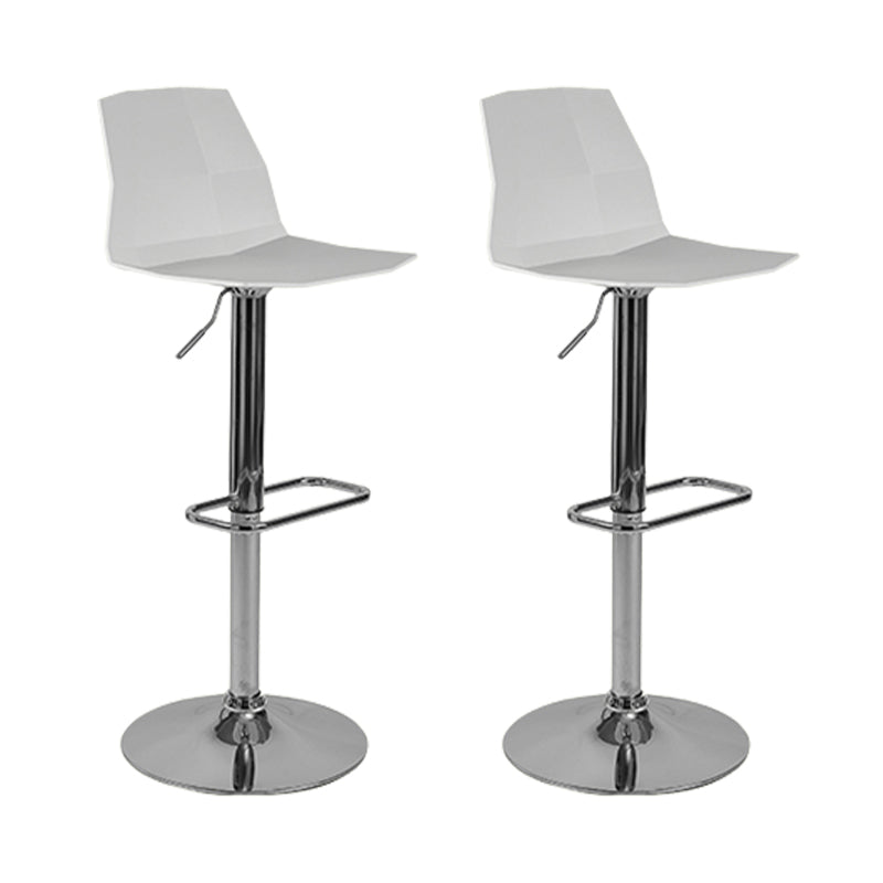 Plastic Adjustable Counter Bar Stool Modern Indoor Counter Stool with Swivel