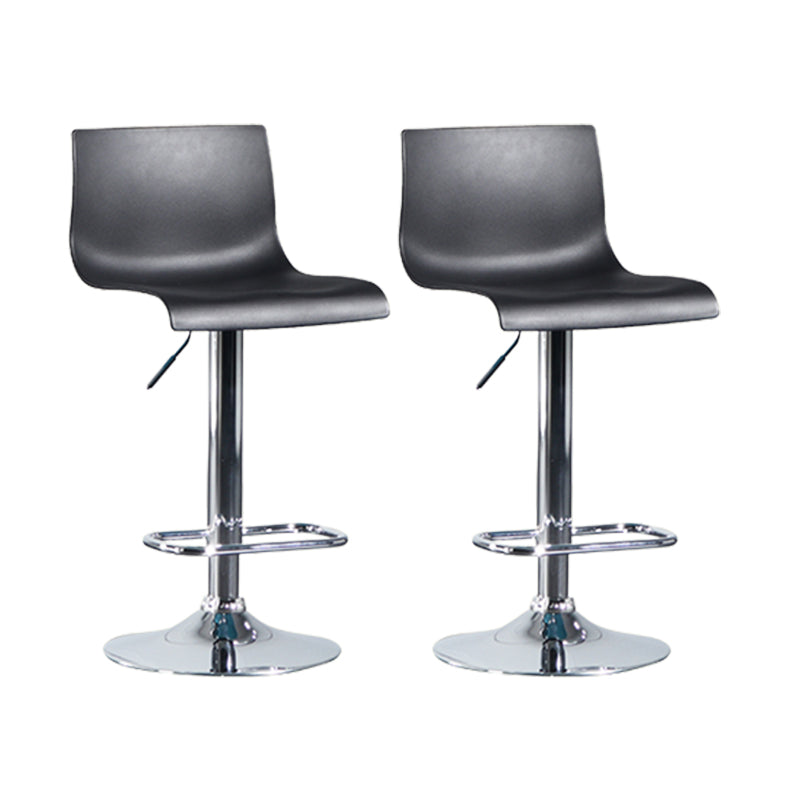 Plastic Adjustable Counter Bar Stool Modern Indoor Counter Stool with Swivel