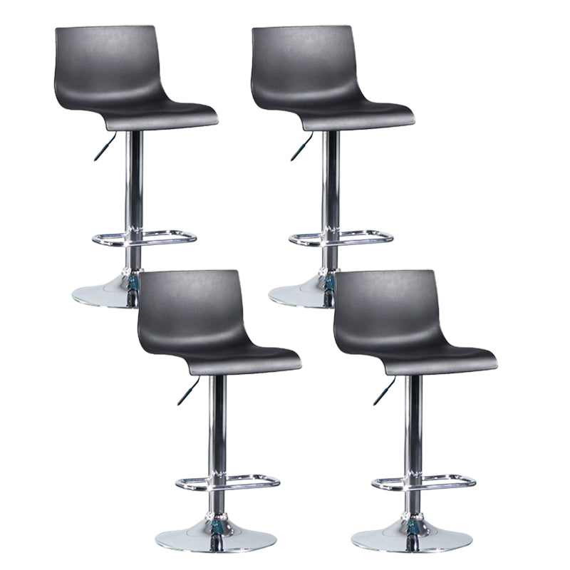 Plastic Adjustable Counter Bar Stool Modern Indoor Counter Stool with Swivel