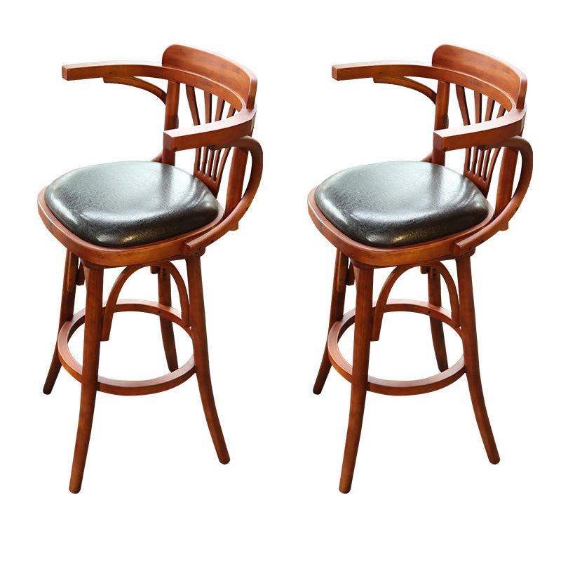 Modern 1/2/3 Pieces Wooden Pub Table Set Fixed Table Counter Table for Dining Room
