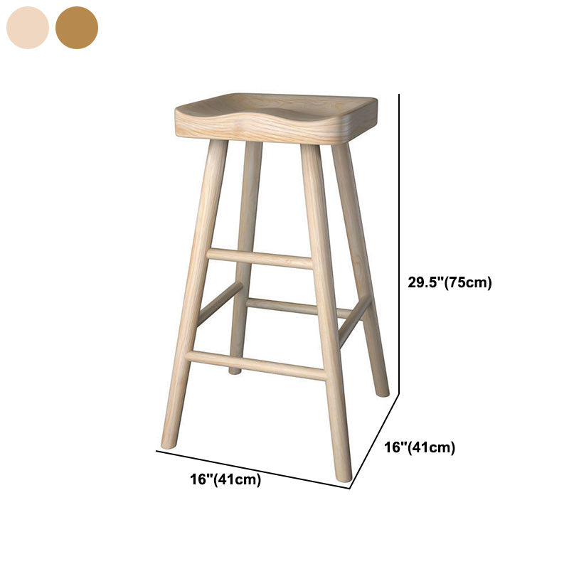 Contemporary 1/2/3 Pieces Bar Table Set Rectangle Wooden Counter Table for Kitchen