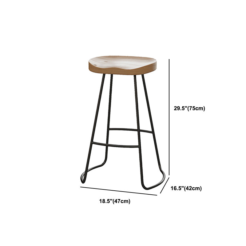 1/6/11 Pieces Modern Rectangular Pub Table Set Wooden Counter Table with Backless Stools