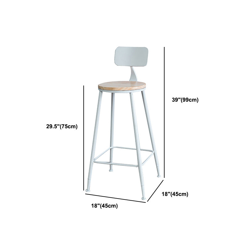 1/5 Pieces Modern Rectangular Pub Table Set Wooden Counter Table with High Stools