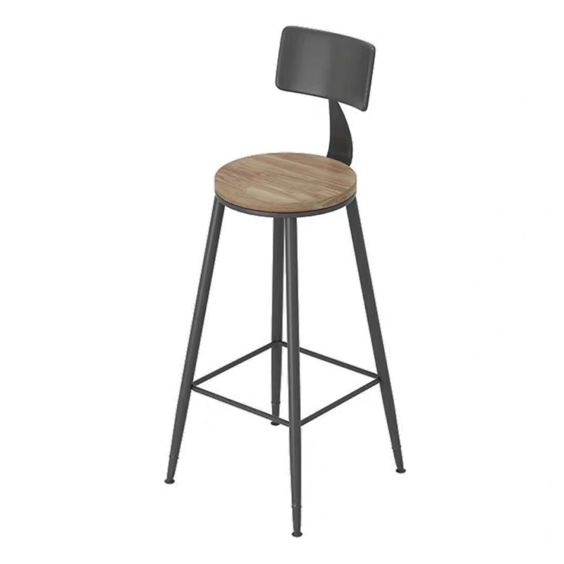 Modern Rectangle Pub Table Set 1/5 Pieces Wooden Counter Table with High Stools