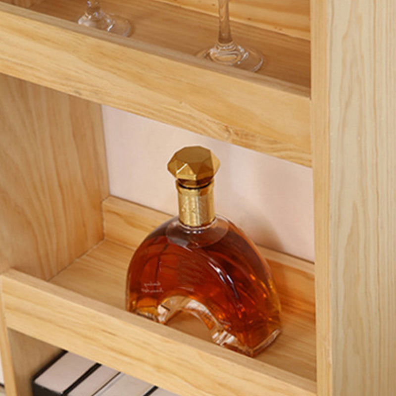 Glam 1/2/3 Pieces Bar Table Set Rectangle Bar Table with Wooden High Stools for Home