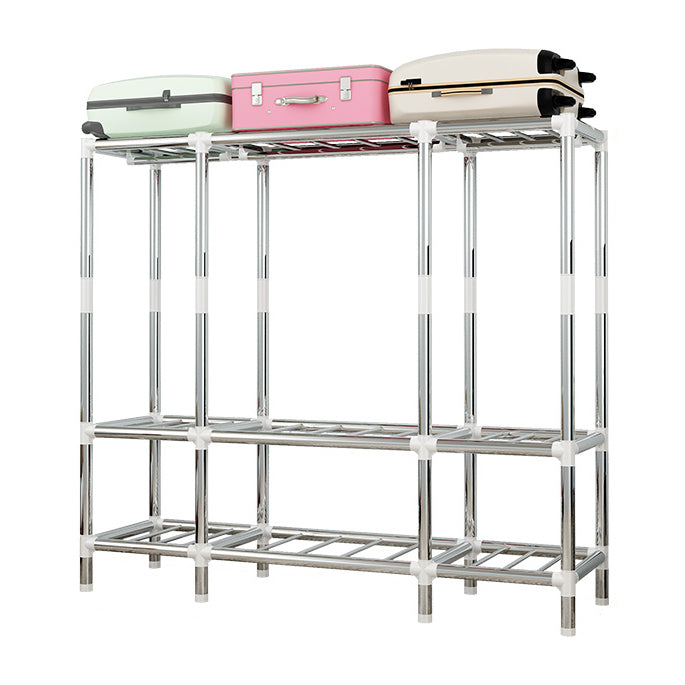 Modern Style Metal Wardrobe Cloth Rod Included Wardrobe Closet for Bedroom