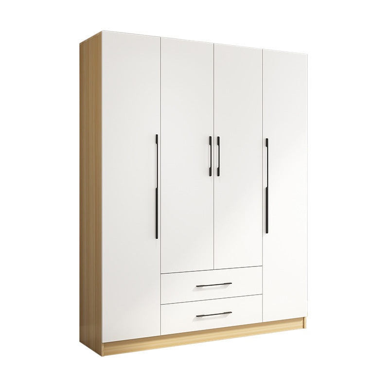 Wooden Wardrobe Closet With Shelves Contemporary Wardrobe Armoire