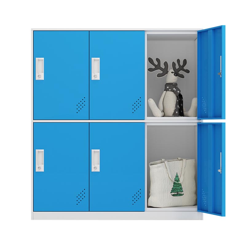 Metal Storage Cabinet Contemporary Non-Hanging Armoire for Home