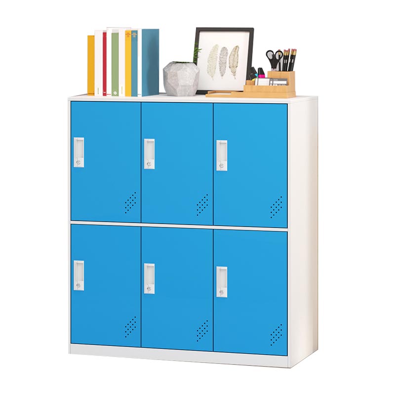 Metal Storage Cabinet Contemporary Non-Hanging Armoire for Home