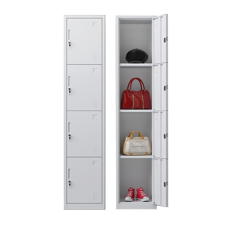 Hinged Wardrobe Cabinet Contemporary Metal Wardrobe for Bedroom