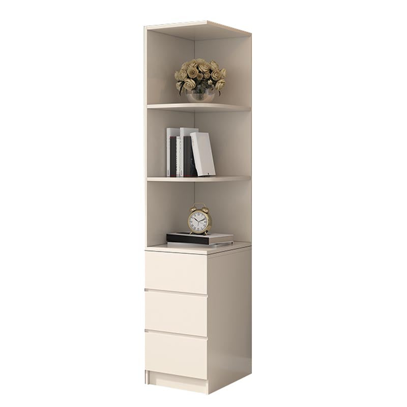 Contemporary Style Wardrobe White Colour Wood Wardrobe Closet for Home