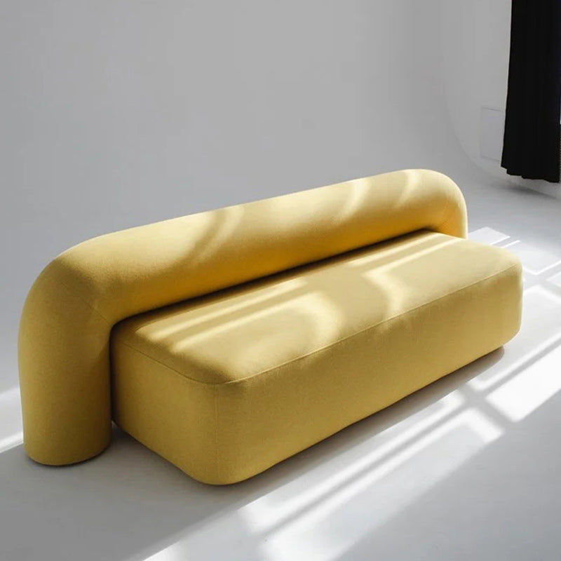 Modern Minimalist Velvet Sofa 2/3-Seater Armless Living Room Sofa