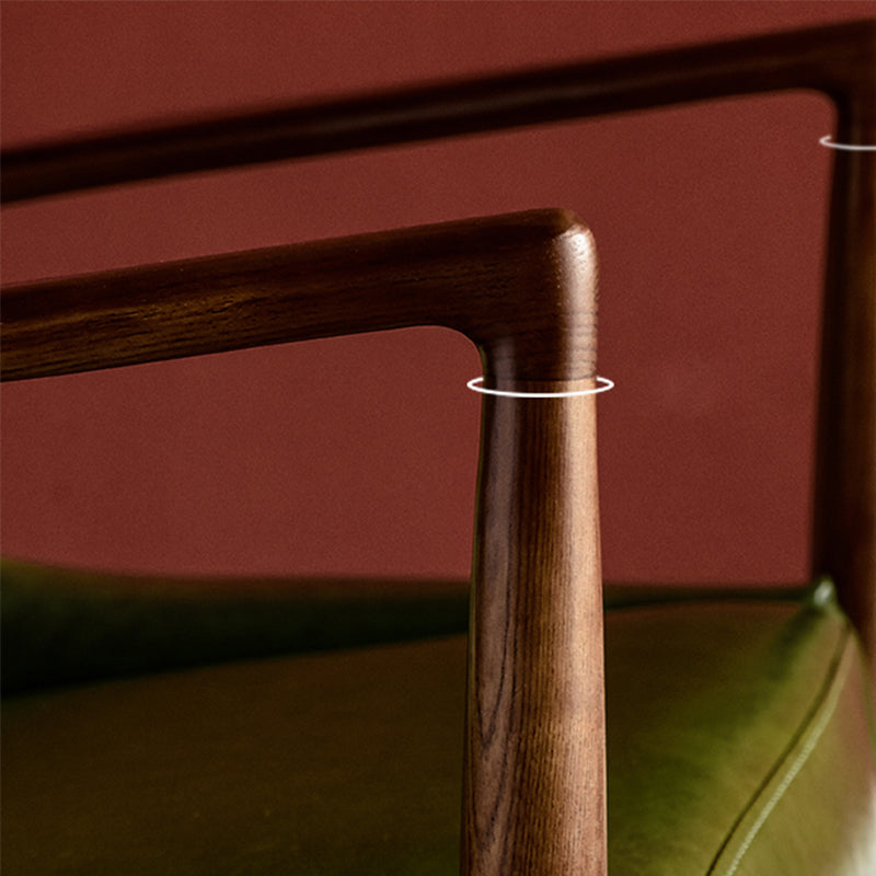 Contemporary Arms Included with Pillow Basic Four Leg Accent Armchair