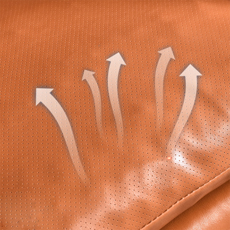 Mid-century Modern 27.56" Wide Fixed Back Cross Base Flared Arms Chair