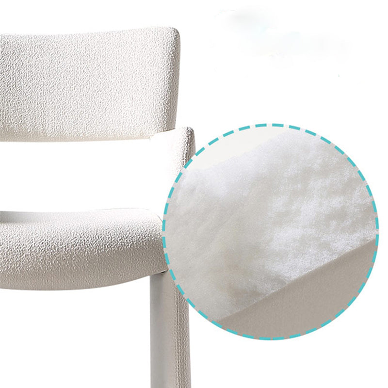 Mid-Century Modern Sled Arm Chair Fixed Back Accent Armchair for Living Room