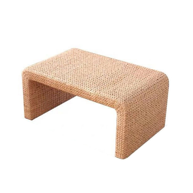 14.96" Tall Scandinavian Style Coffee Cocktail Table Solid Wood Coffee Table