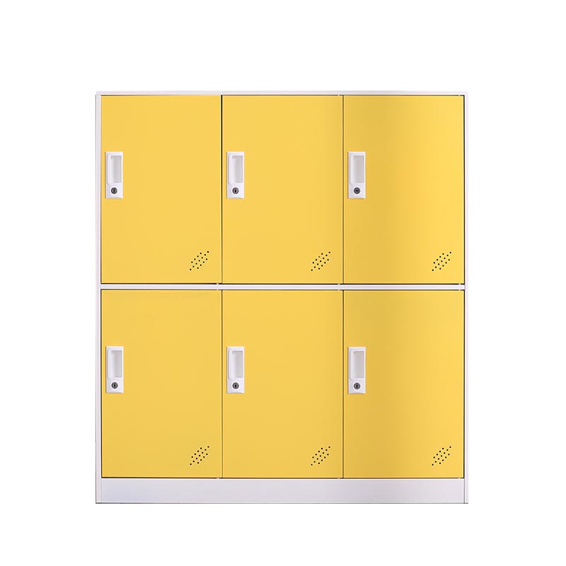 Non-Hanging Armoire Contemporary Metal Storage Cabinet for Home