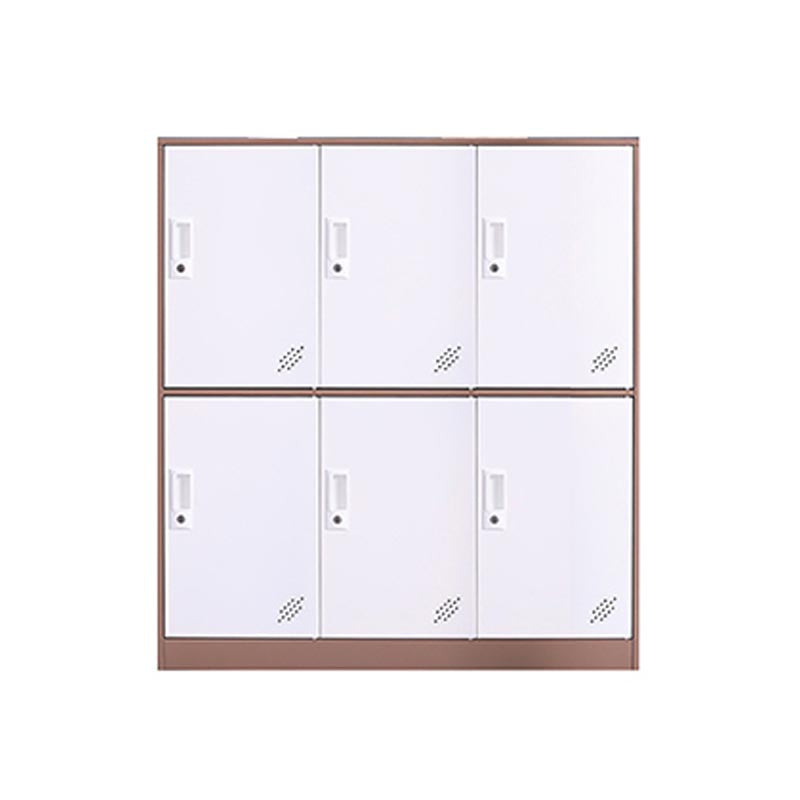 Non-Hanging Armoire Contemporary Metal Storage Cabinet for Home