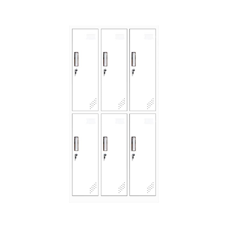 Contemporary Style Wardrobe Metal Home Wardrobe Closet With Lock