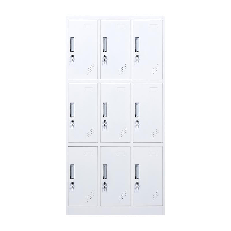Contemporary Style Wardrobe Metal Home Wardrobe Closet With Lock