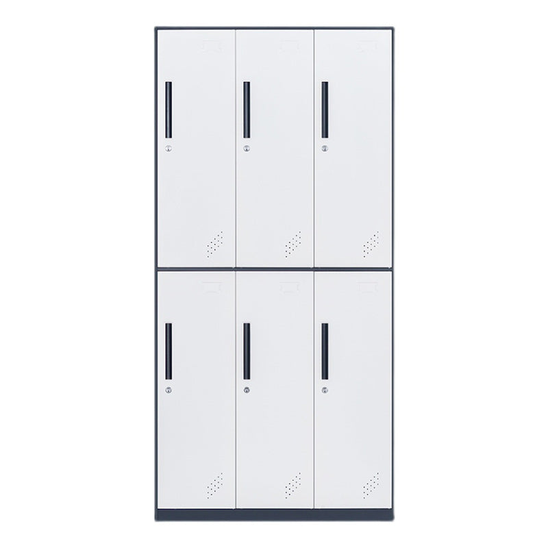 Contemporary Style Wardrobe Metal Home Wardrobe Closet with Doors