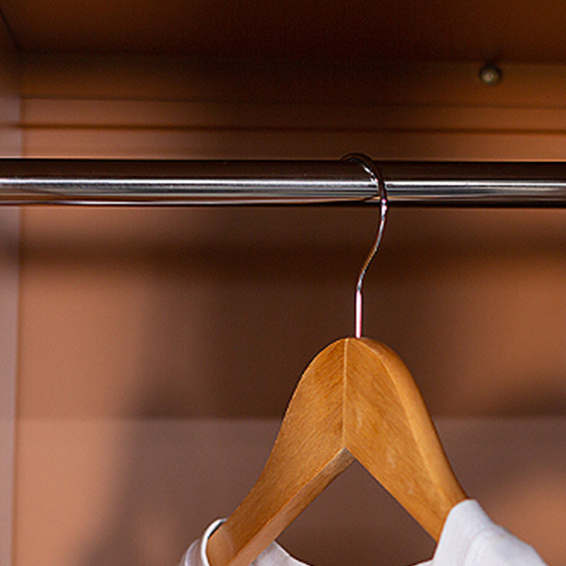 Contemporary Style Wardrobe Metal Home Wardrobe Closet with Doors