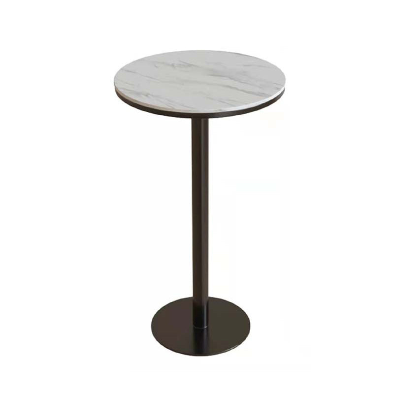 Modern 1/2/3 Pieces Sintered Stone Pub Table Set Fixed Table Counter Table