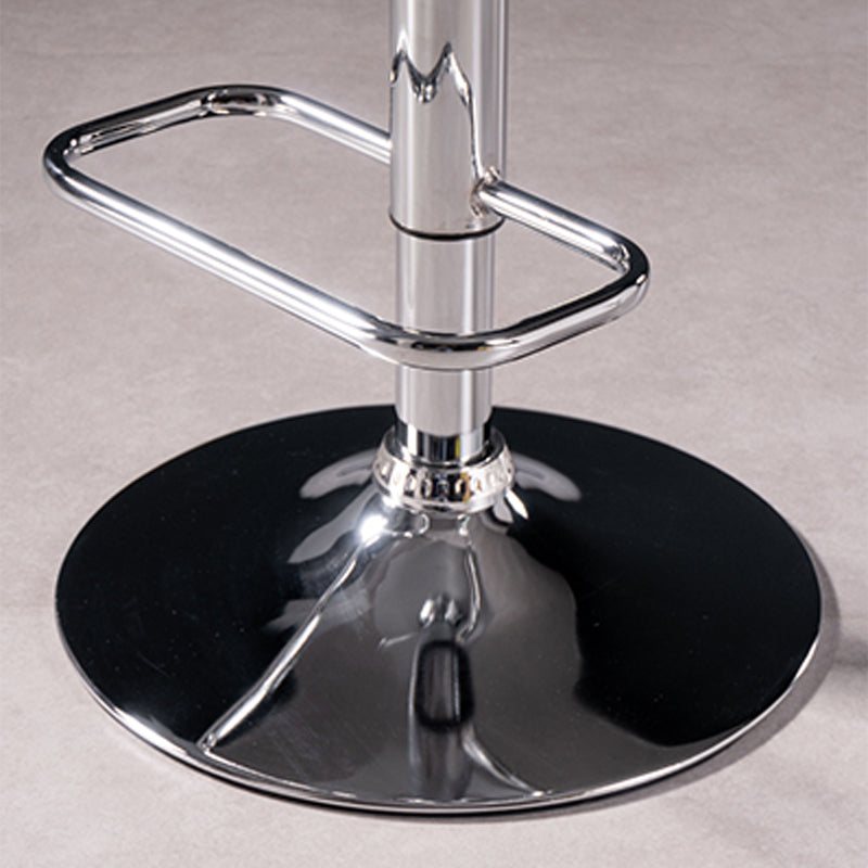 Modern Adjustable Dining Stool Plastic Footrest Counter Stool with Swivel