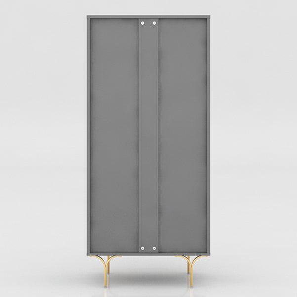 Modern Style Stone Buffet Sideboard 51.9"H Buffet Server for Dining Room