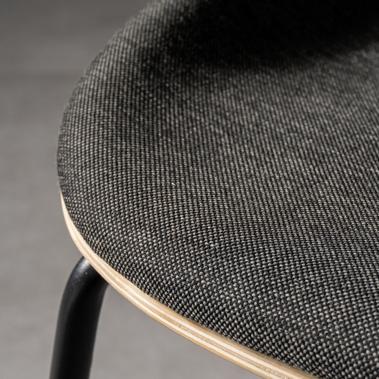 Modern Style Kitchen Chair Dining Armless Chair with Metal Legs