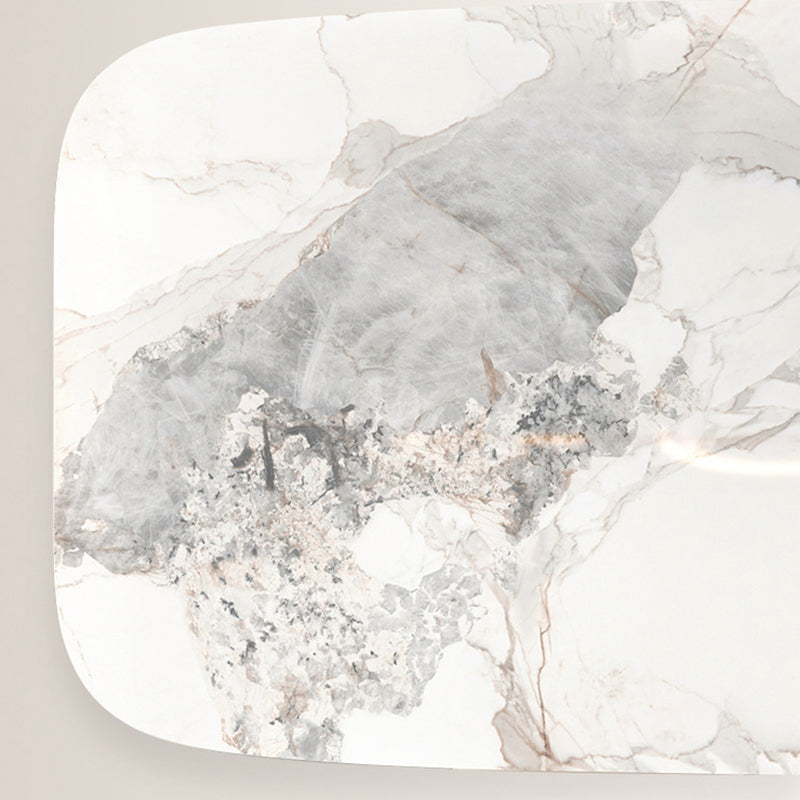 Glam Sintered Stone Dining Set 1/4/5/6/7 Pieces Dining Set for Dining Areas