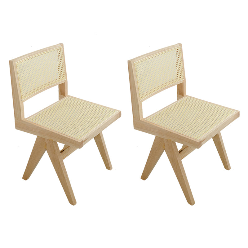 Rectangle Dining Table Set 1/2/5 Pcs Solid Wood Dining Table and Chairs