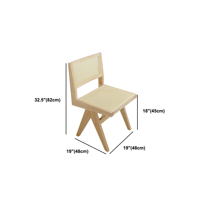 Rectangle Dining Table Set 1/2/5 Pcs Solid Wood Dining Table and Chairs