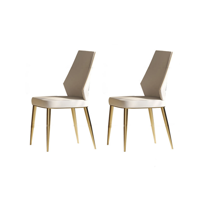 Glam Style Sintered Stone Dining Set Rectangle 1/2/3/5/7 Pieces Dining Set