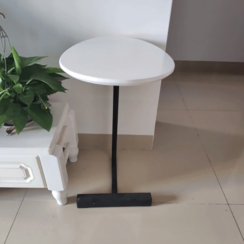 Nordic C End Table Wood Minimalist Side End Table for Living Room