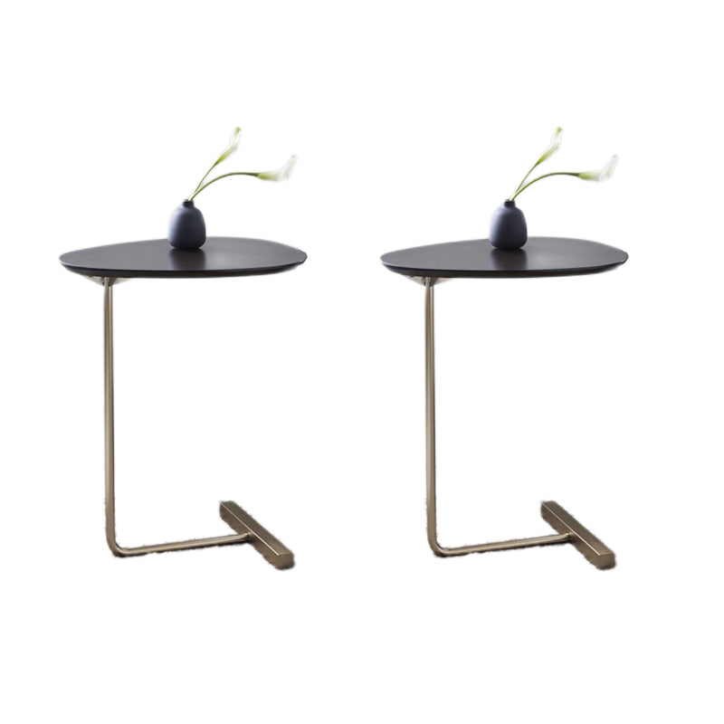 Nordic C End Table Wood Minimalist Side End Table for Living Room